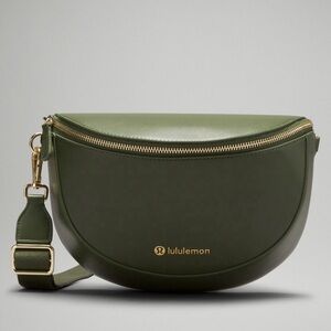 Cactus material saddle crossbody 2L